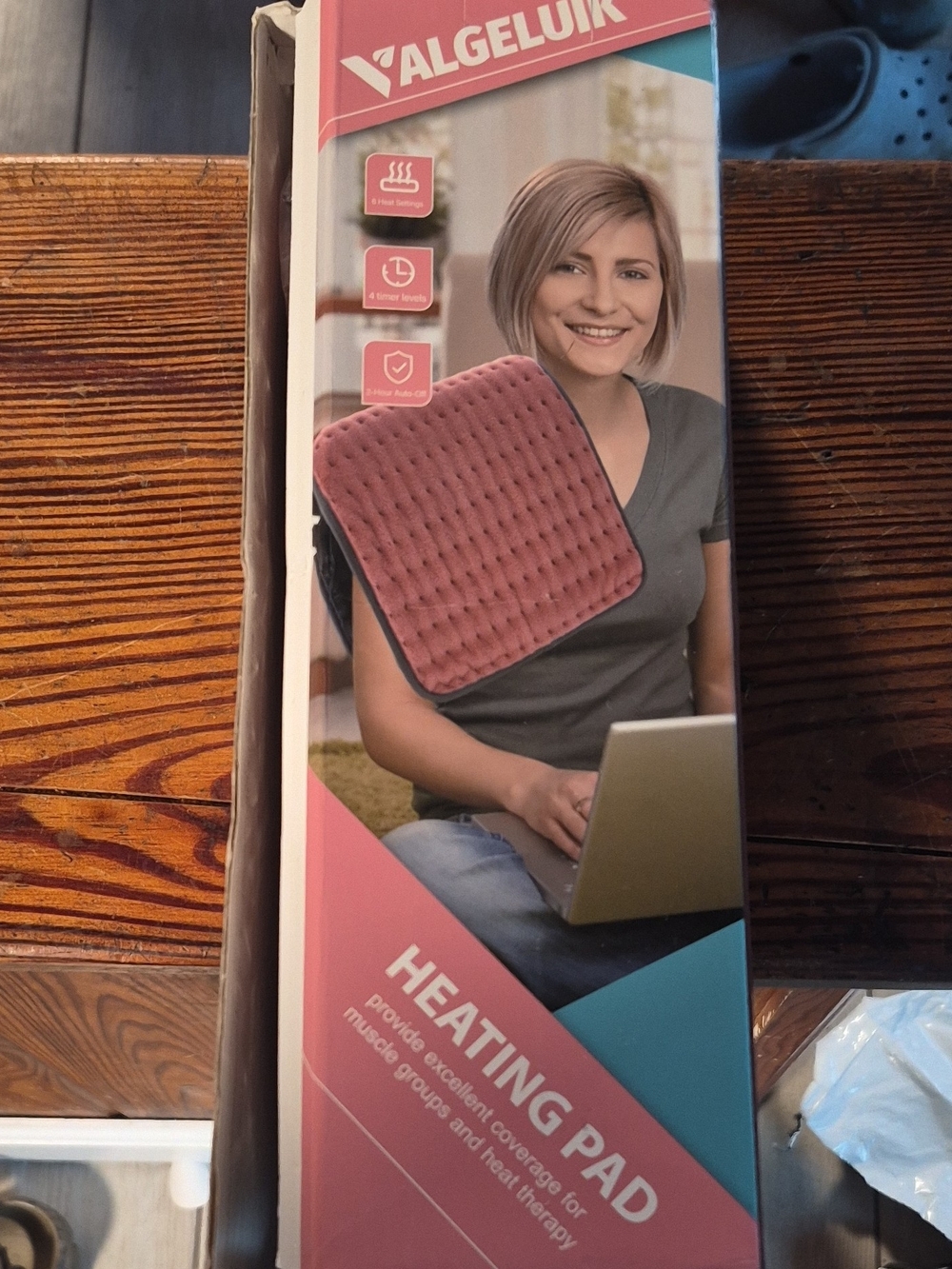 Pink Heating Pad - Portable Electric Heat Therapy